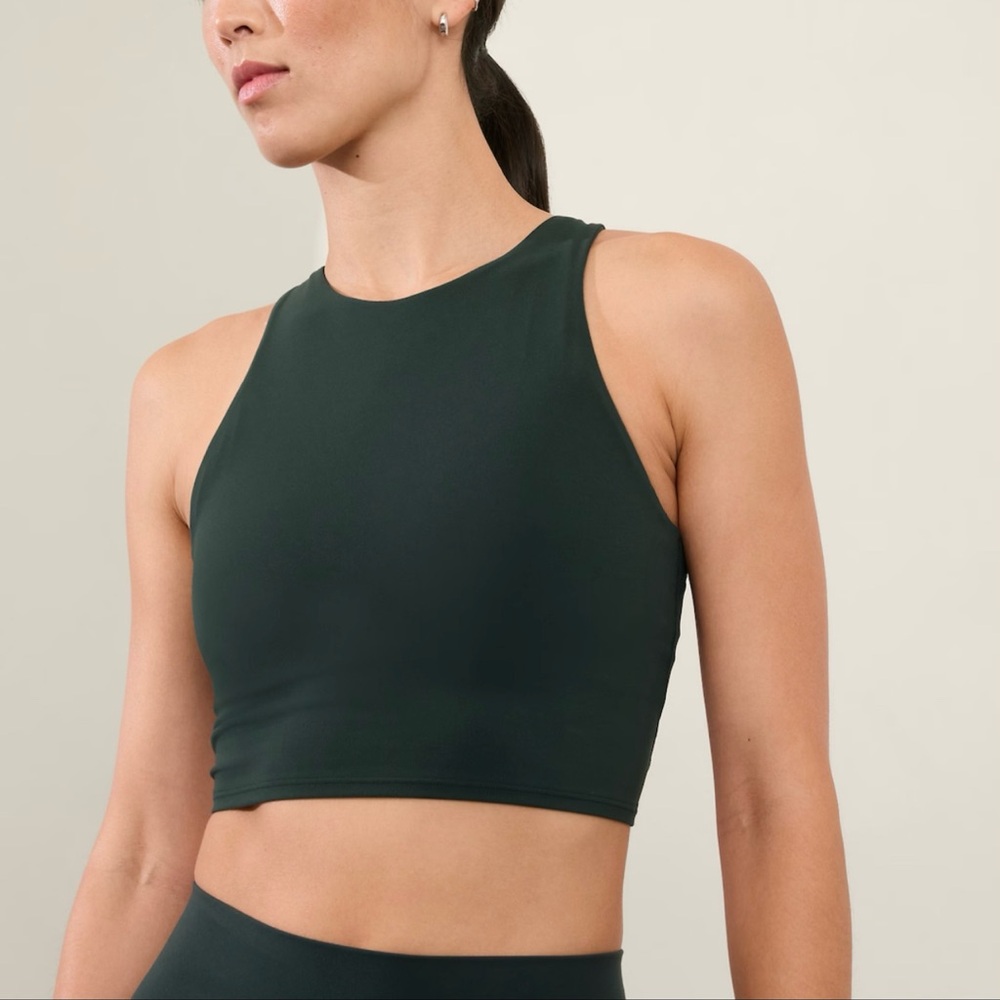 The Athleta Conscious Crop Bra A-C
